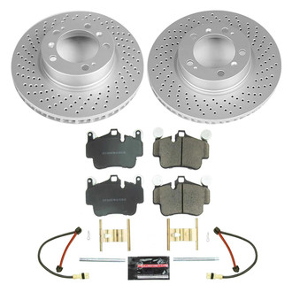 PowerStop® - Z17 Evolution Geomet® Plain Front Brake Kit