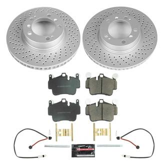PowerStop® - Z17 Evolution Geomet® Plain Front Brake Kit