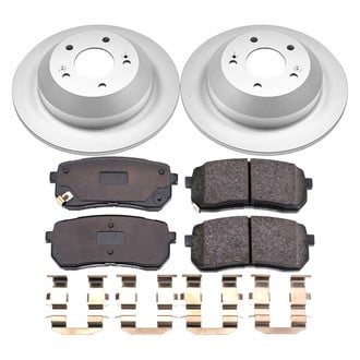 PowerStop® CRK7213 - Z17 Evolution Geomet® Plain Rear Brake Kit