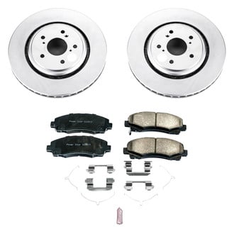 PowerStop® - Z17 Evolution Geomet® Plain Front Brake Kit