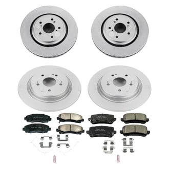 PowerStop® - Z17 Evolution Geomet® Plain Brake Kit