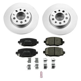 PowerStop® - Z17 Evolution Geomet® Plain Rear Brake Kit