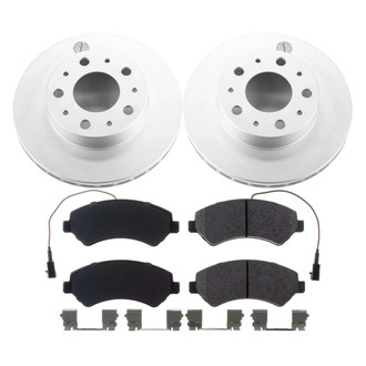 PowerStop® - Z17 Evolution Geomet® Plain Front Brake Kit