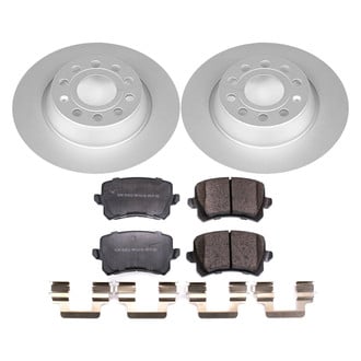 PowerStop® - Z17 Evolution Geomet® Plain Rear Brake Kit