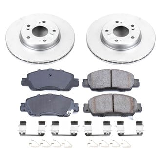 PowerStop® - Z17 Evolution Geomet® Plain Front Brake Kit