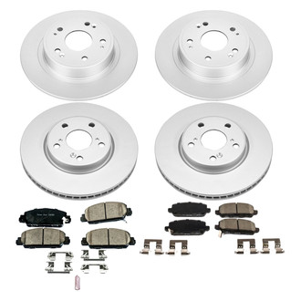 PowerStop® - Evolution Geomet® Z17 Plain Brake Kit