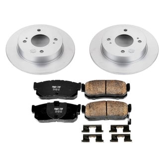 PowerStop® - Z17 Evolution Geomet® Plain Rear Brake Kit