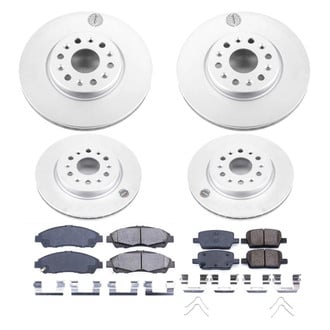 PowerStop® - Z17 Evolution Geomet® Plain Brake Kit