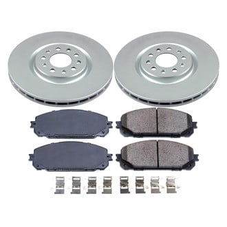 PowerStop® - Z17 Evolution Geomet® Plain Front Brake Kit