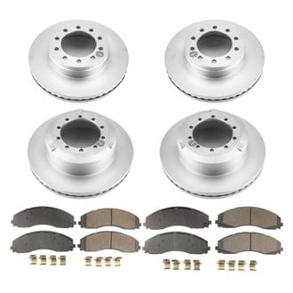 PowerStop® - Z17 Evolution Geomet® Plain Front and Rear Brake Kit