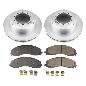 PowerStop® - Z17 Evolution Geomet® Plain Rear Brake Kit
