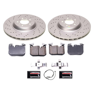 PowerStop® - Z17 Evolution Geomet® Plain Front Brake Kit