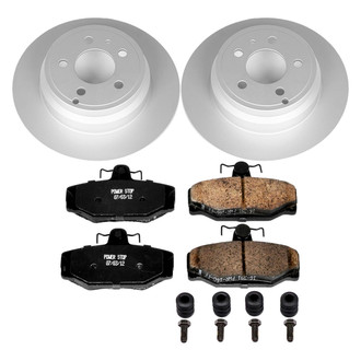 PowerStop® - Z17 Evolution Geomet® Plain Rear Brake Kit