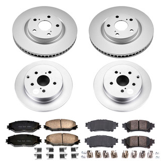 PowerStop® - Evolution Geomet® Z17 Plain Brake Kit