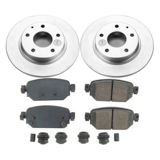 PowerStop® - Z17 Evolution Geomet® Plain Rear Brake Kit