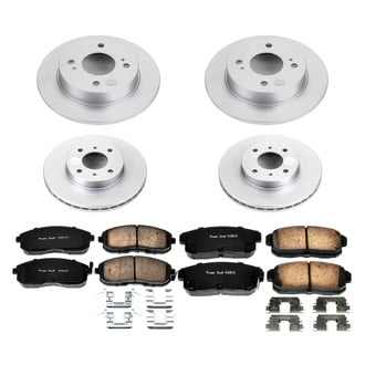 PowerStop® - Evolution Geomet® Z17 Plain Brake Kit