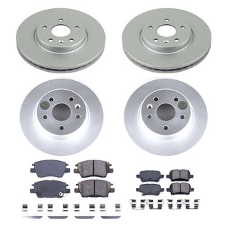 PowerStop® - Evolution Geomet® Z17 Plain Brake Kit