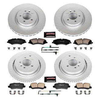 PowerStop® - Evolution Geomet® Z17 Plain Brake Kit