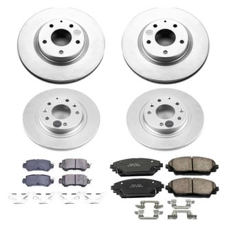 PowerStop® - Z17 Evolution Geomet® Plain Front and Rear Brake Kit