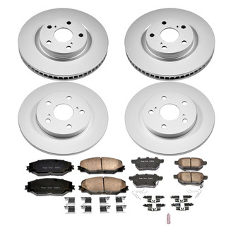PowerStop® - Evolution Geomet® Z17 Plain Brake Kit
