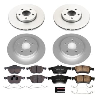 PowerStop® - Z17 Evolution Geomet® Plain Front and Rear Brake Kit