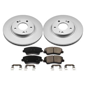 PowerStop® - Z17 Evolution Geomet® Plain Front Brake Kit