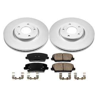PowerStop® - Z17 Evolution Geomet® Plain Front Brake Kit