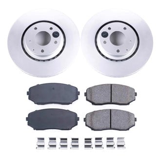 PowerStop® - Z17 Evolution Geomet® Plain Front Brake Kit
