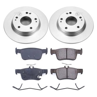 PowerStop® - Z17 Evolution Geomet® Plain Rear Brake Kit