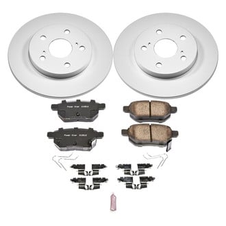 PowerStop® - Z17 Evolution Geomet® Plain Rear Brake Kit