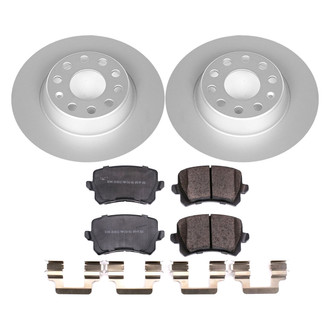 PowerStop® - Z17 Evolution Geomet® Plain Rear Brake Kit