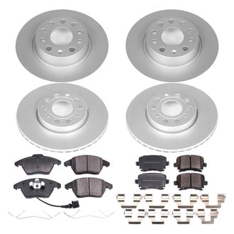 PowerStop® - Z17 Evolution Geomet® Plain Front and Rear Brake Kit