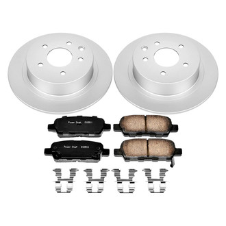 PowerStop® - Z17 Evolution Geomet® Plain Rear Brake Kit