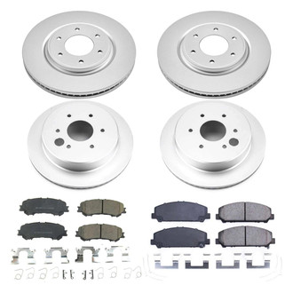 PowerStop® - Evolution Geomet® Z17 Plain Brake Kit
