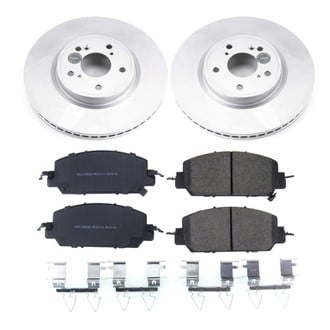PowerStop® - Z17 Evolution Geomet® Plain Front Brake Kit