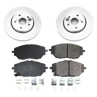 PowerStop® - Z17 Evolution Geomet® Plain Front Brake Kit