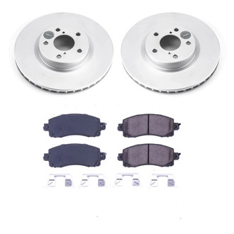PowerStop® - Z17 Evolution Geomet® Plain Front Brake Kit