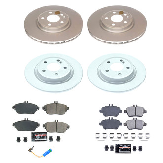PowerStop® - Evolution Geomet® Z17 Plain Brake Kit