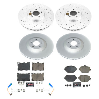 PowerStop® - Evolution Geomet® Z17 Plain Brake Kit