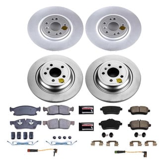 PowerStop® - Z17 Evolution Geomet® Plain Front and Rear Brake Kit