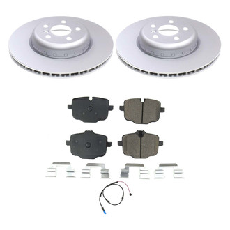 PowerStop® - Z17 Evolution Geomet® Plain Rear Brake Kit