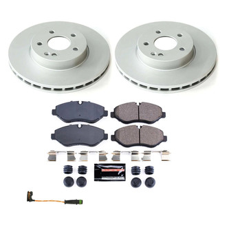 PowerStop® - Z17 Evolution Geomet® Plain Front Brake Kit