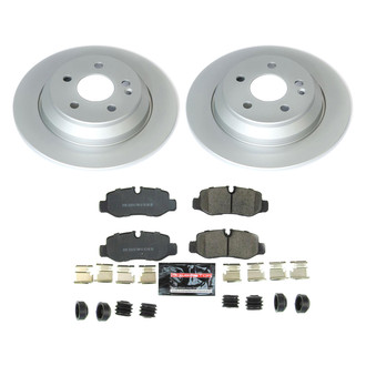 PowerStop® - Z17 Evolution Geomet® Plain Rear Brake Kit