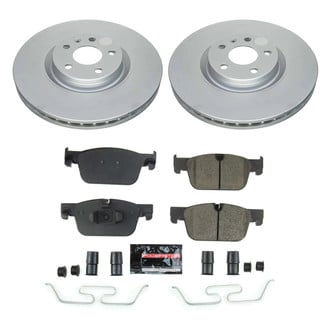 PowerStop® - Z17 Evolution Geomet® Plain Front Brake Kit