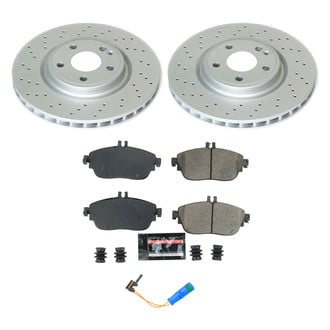 PowerStop® - Z17 Evolution Geomet® Plain Front Brake Kit