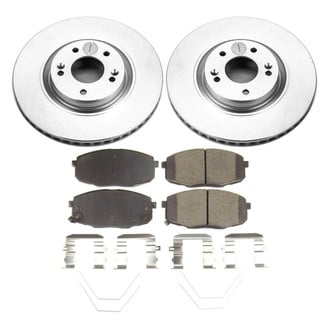 PowerStop® - Z17 Evolution Geomet® Plain Front Brake Kit