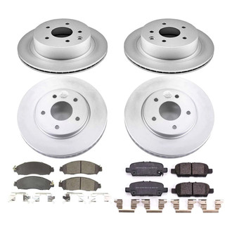 PowerStop® - Evolution Geomet® Z17 Plain Brake Kit