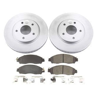 PowerStop® - Z17 Evolution Geomet® Plain Front Brake Kit
