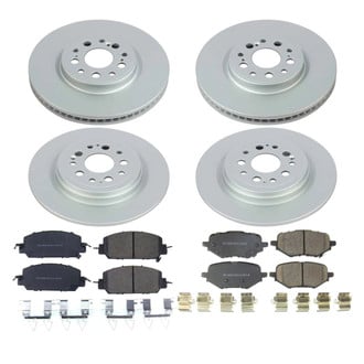 PowerStop® - Evolution Geomet® Z17 Plain Brake Kit