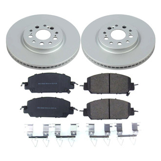 PowerStop® - Z17 Evolution Geomet® Plain Front Brake Kit